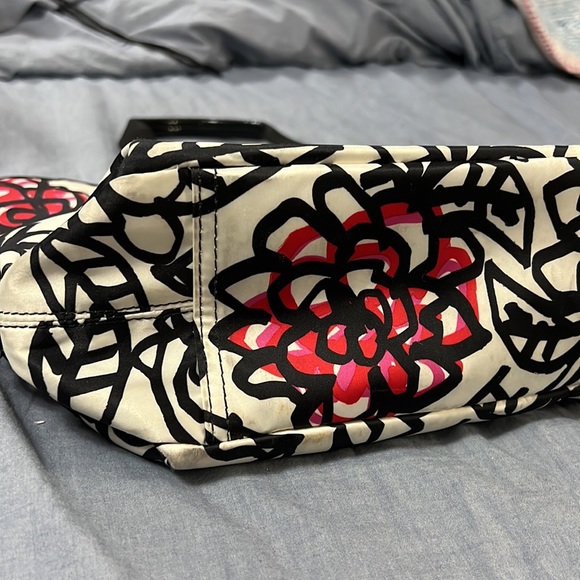 Coach poppy vintage fabric handbag - Picture 7 of 8
